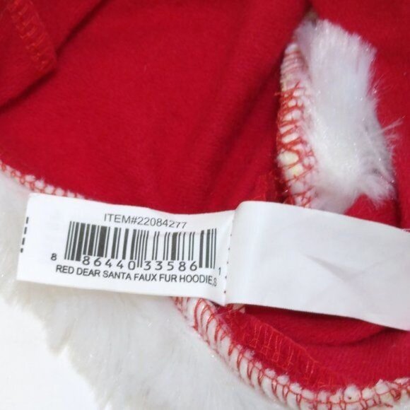 Simple Dog Christmas Outfits Small Dog Puffer Hoodie Snowflake Skirt Scarfs EUC - Picture 14 of 15